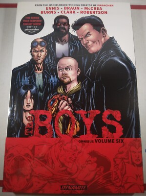    SIGNED THE BOYS OMNIBUS VOLUME 6 TPB Paperback Darick Robertson DYNAMITE