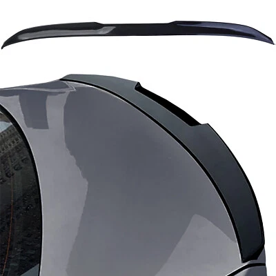 Noir Brillant 120x7cm Universel Performance Aileron Arrière Spoiler Lippe - Photo 1/4