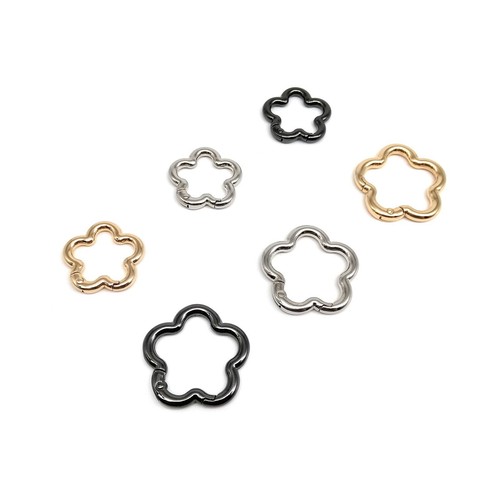 5pcs Bag Strap Findings Star Duck Shape Spring Ring Open Buckle Carabiner Clip - Picture 6 of 18