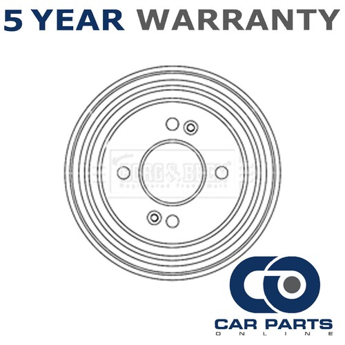 Brake Drum Rear CPO Fits Hyundai Getz 20022005 1.0 1.3 584111C000 eBay