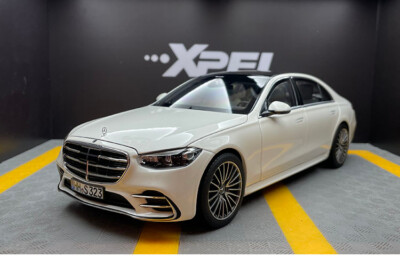 NOREV 1:18 Mercedes-Benz S-Class S600 2021 Metal Diecast Model Car White In Box