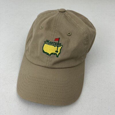 Augusta National The Masters Khaki American Needle Golf Hat Cap Tan Beige