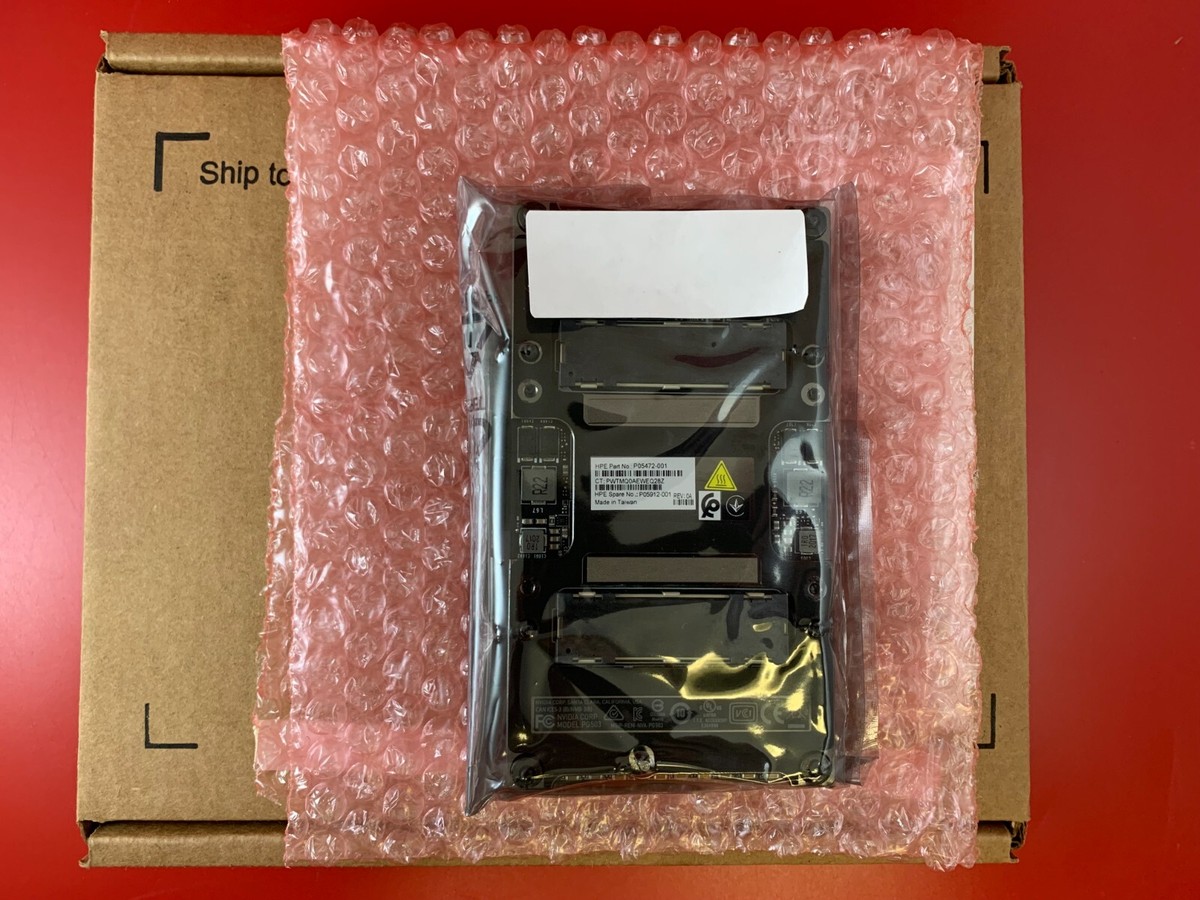 HPE NVIDIA Tesla V100-32GB SXM2 GPU Module Q9U37A P05912-001 HPE NVIDIA Tesla V100-32GB SXM2 GPU Module Q9U37A P05912-001