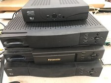 RCA  Hughes Black Satellite TV Receiver Lot