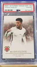 ⭐︎sancho⭐︎ 2021-22 Futera Unique World Football - Midfielders Jadon Sancho