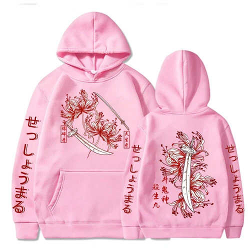 Mens Women Inuyasha Kagome Hoodies Anime Sweatshirt Pullovers Tops Gifts Cosplay - Picture 17 of 28