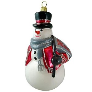 Ohio State Resin Snowman Ornament - College Traditions