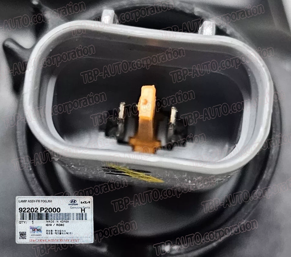 Faro antiniebla DERECHO ORIGINAL ® para Kia Sorento Hybrid 2021-2024 92202P2000 Foto 3 de 3