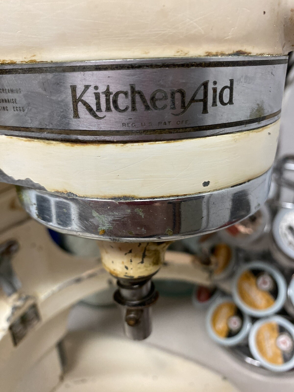 Vintage KitchenAid Hobart Model K5 A Mixer , Tested Works. eBay
