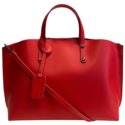 Borsa A Tracolla Donna FORRICA - Grande, In Pelle PU Morbida, Beige! - Foto 3