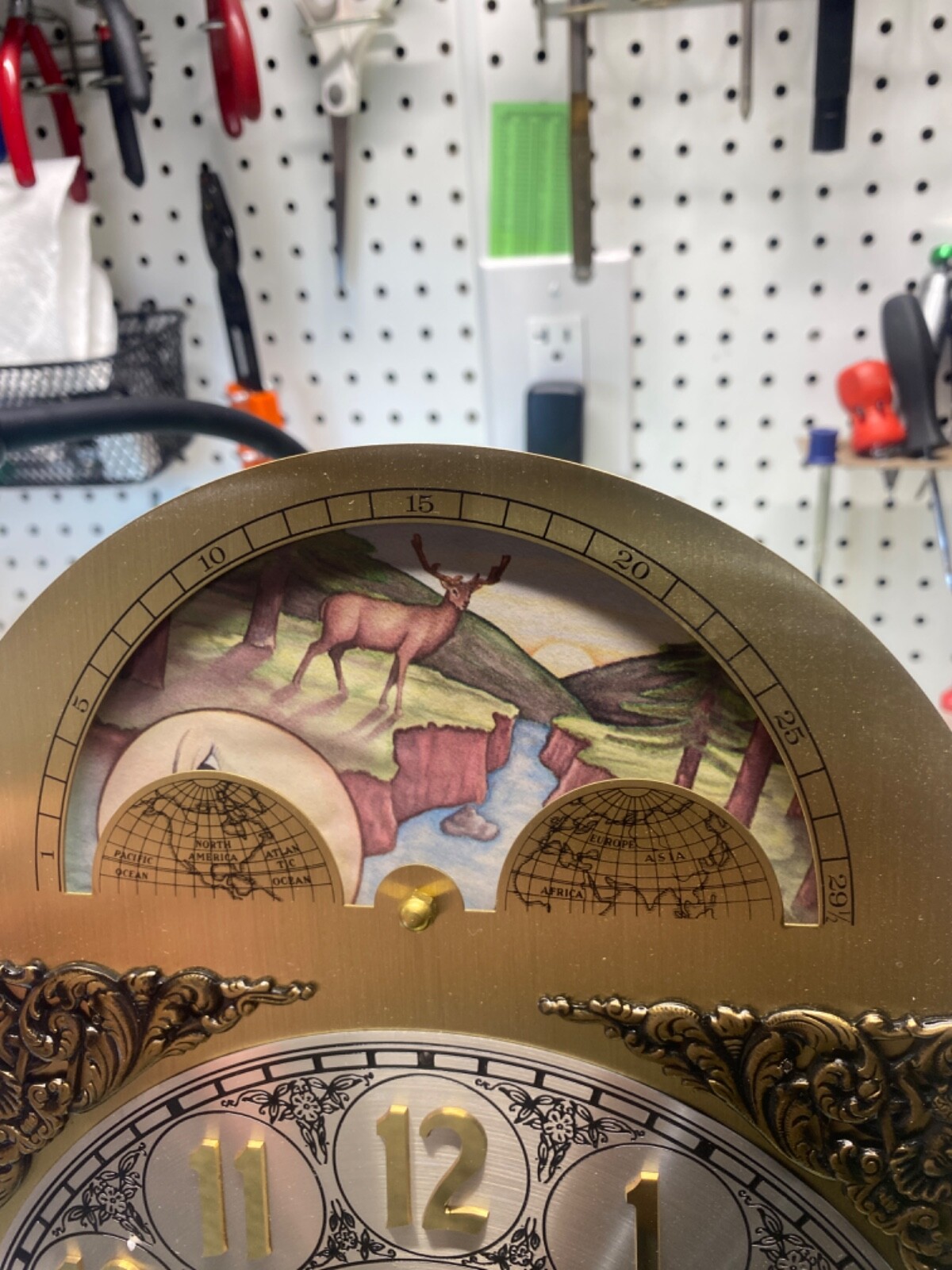 Vintage Emperor Grandfather Clock Kit Model 101 Face NOS eBay