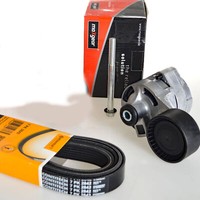 Contitech 7PK2842 Keilrippenriemen-Satz + Spanner FüR Ford Transit 2.4