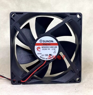 SUNON ME92252V1-000C-A99 9225 D24V 2.1W 9CM 2-Wire Inverter Cooling Fan