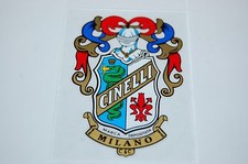 Cinelli FAN CLUBS cars stickers decals , 48X70mm
