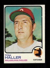 1973 Topps - #454 Tom Haller Philadelphia Phillies Baseball Card
