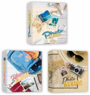 5 SET PORTA Album In PVC Foglio Sfuso Ragazze Viaggi Album Fotografici Mini Album Fotografico