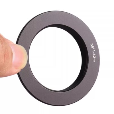 1PC M36 36x1mm Female to M42 42x1mm Male Thread All Mount Adapter Ring M36-M42