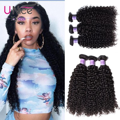 100 Virgin 8a Brazilian Curly Hair Bundles Unprocessed Human Hair