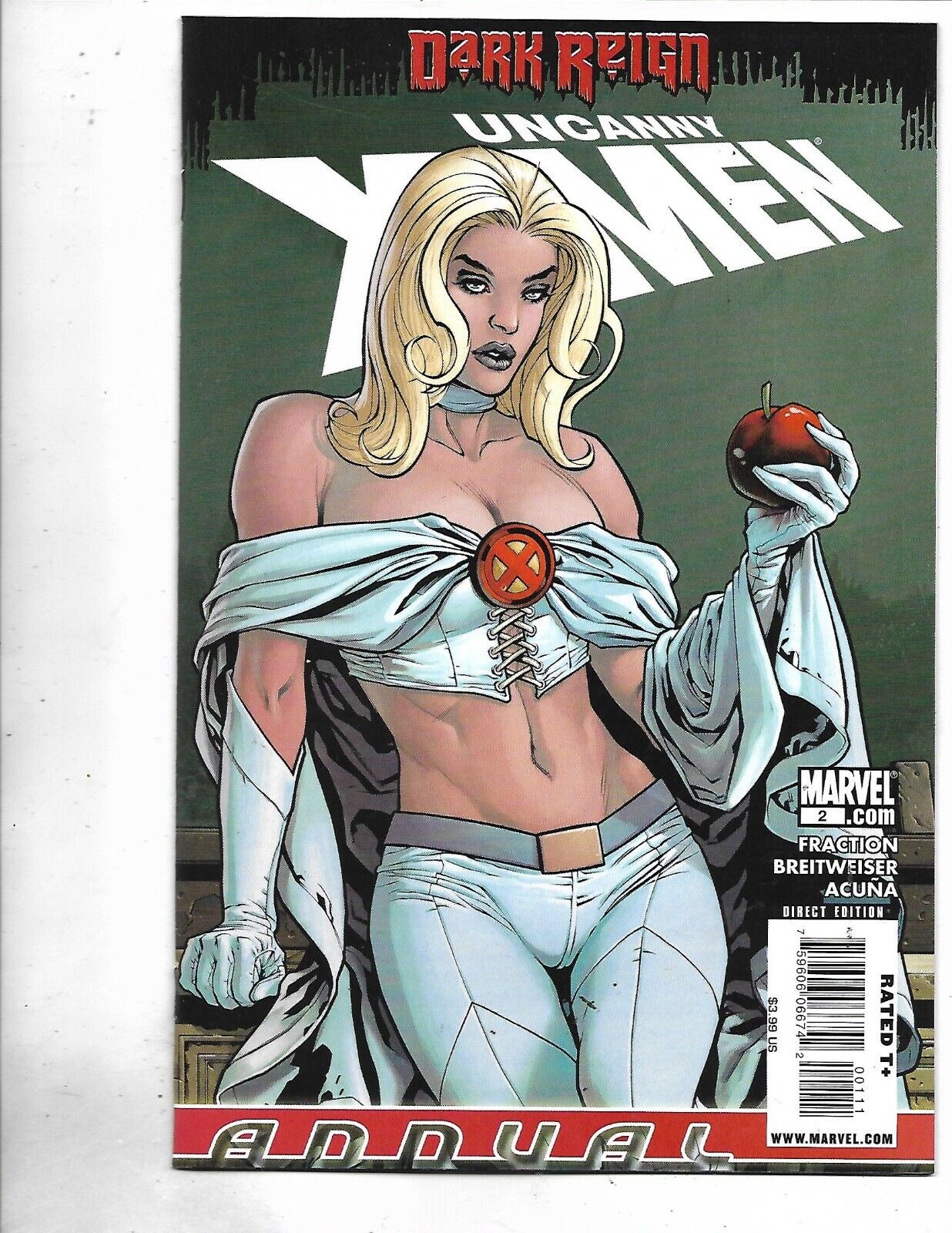 Uncanny X-Men Annual #2, 2009, 9.6, NM plus,  Stan Lee era classic, modern age