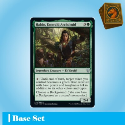 Halsin, Emerald Arch Druid | MTG | Baldur's Gate | NM | EN | Uncommon | Base Set