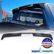 Fits 2009-2014 Ford F-150 F150 Truck Cab Matte Black Spoiler Wing Splitter 09-14 Fits 2009-2014 Ford F-150 F150 Truck Cab Matte Black Spoiler Wing Splitter 09-14