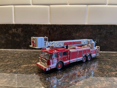 NEW! Code 3 Custom Detroit Fire Department Pierce Tower Ladder No. 1 | eBay