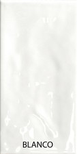 Joyful Blanco White Glossy Ceramic Wall Tiles, 100mm x 200mm White Metro Style.