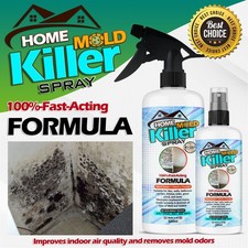100 % Mould Remover & Mildew Sanitising Cleaner Just Spray & Go.