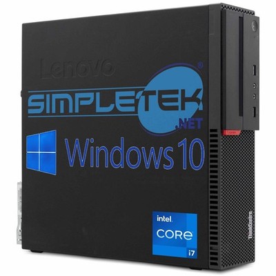 Lenovo Thinkcentre M800 SFF I7 Win 10 RAM 16GB SSD 960GB GPU GT710 Serial RS232