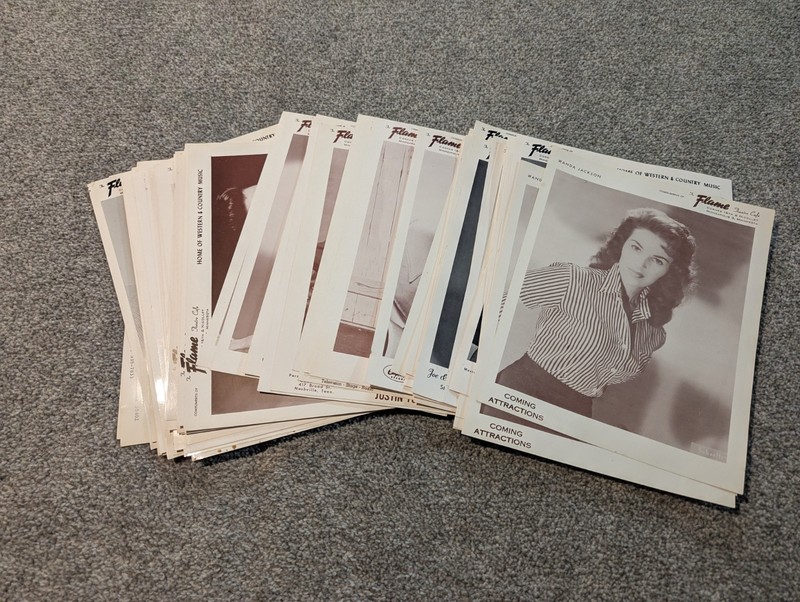 Vintage Country Music Photo Lot Of 86 Press 8x10 Flame Theatre Cafe MN 1960s 