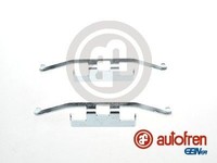 Autofren Seinsa ZubehöRsatz, Scheibenbremsbelag D42387A FüR BMW MG Rover