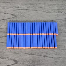 Nerf-N-Strike Elite Refill Darts Lot of 43 Blue and Orange Foam Darts