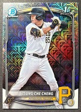 2025 Bowman Tsung-Che Cheng Chrome Prospects Mega Box Refractor #BCP-95 Pirates