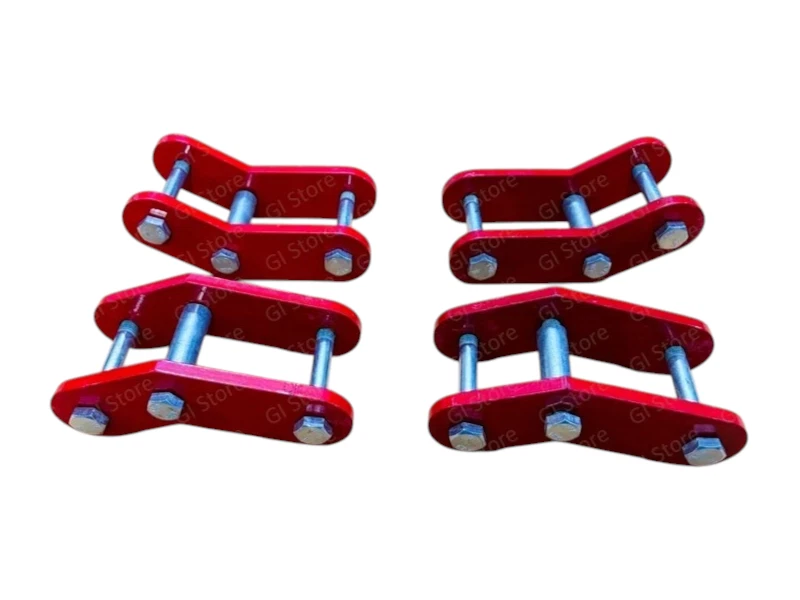 Front & Rear 2" Lift Boomrang Shackle Kit+Bush Kit For 86-95 Suzuki Samurai - Image 2 of 4