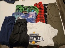 Lot Of Boys Size 10/12 Clothes Pajama, Shorts, Pants