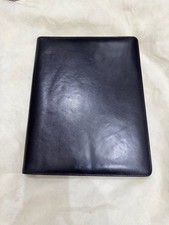 Bosca Old World Leather Portfolio Blk & Water...