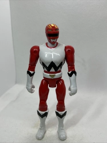 Vintage Bandai 1998 Power Ranger Lost Galaxy Red Ranger Action Figure