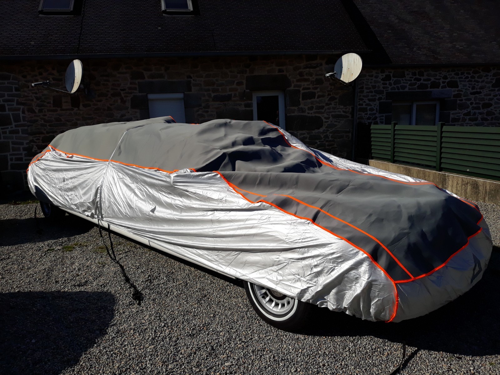 Bâche Lincoln Town Car limousine anti-pluie idéale pour l'hivernage extérieur et intérieur