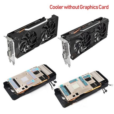 RTX2060 GTX1660 1660S 1660Ti DUAL GHOST Graphics Card Cooler for GAINWARD PALiT