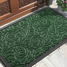 Door Mat outside Entrance 29.5X17, Waterproof Sturdy Outdoor Mats for Front Door
