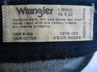 W@W!! Very Rare US Wrangler NOS Premium Blue Denim (Real) Jeans   NWoT 2002 — photo 2