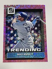 2022 Donruss Baseball Trending Pink Fireworks - Max Muncy - Los Angeles Dodgers