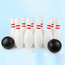 Set da bowling per bambini, 10 birilli e 2 palline, per bambini dai 3 ai 4