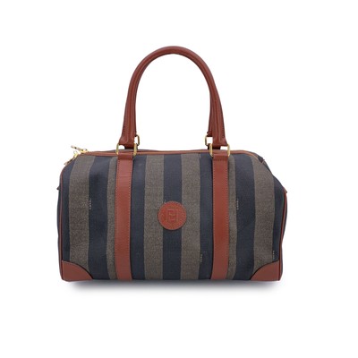FENDI PEQUIN CANVAS COMB CASE/K0451 Camera case crossbody bag Fendi Brown in Plastic - 26343393 main image 4