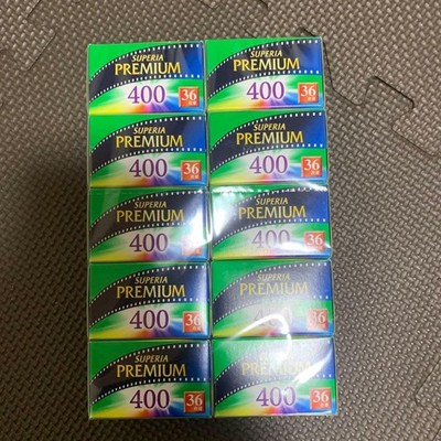 Fujifilm Fujicolor Superia 135 Premium 400 ISO 35mm Film 36 Exp 10 Rolls Camera