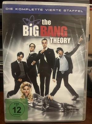 The Big Bang Theory Die komplette vierte Staffel DVD Import Region 2 RARE HTF