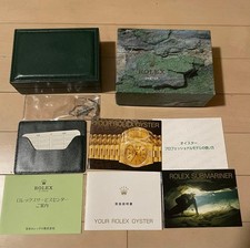 Rolex Submariner 16610 libretto, ancora, scheda garanzia, scatola, usato dal Giappone