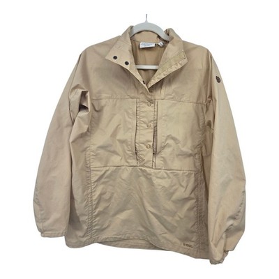 Fjallraven Abisko Hike Anorak Jacket Womens SM Dune Beige $188 87095 EUC