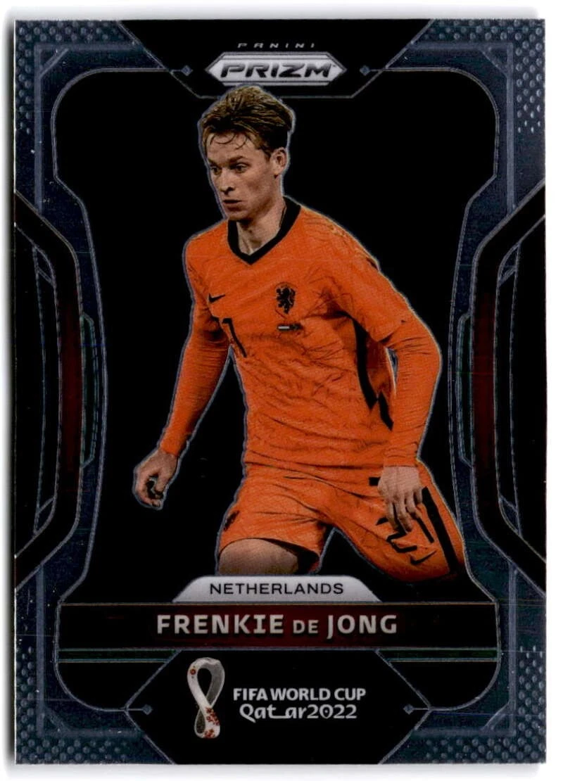 2022 Panini Prizm World Cup Qatar Frenkie de Jong #155 - огромный