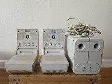 RARE Vintage Altec Lansing ACS300.1 2.1 Computer Speaker System Foldable